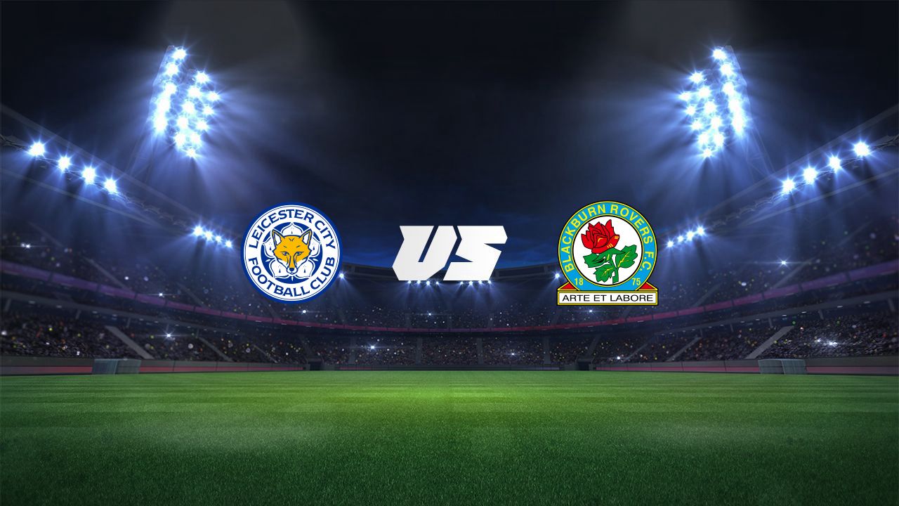 leicester city vs blackburn rovers flags
