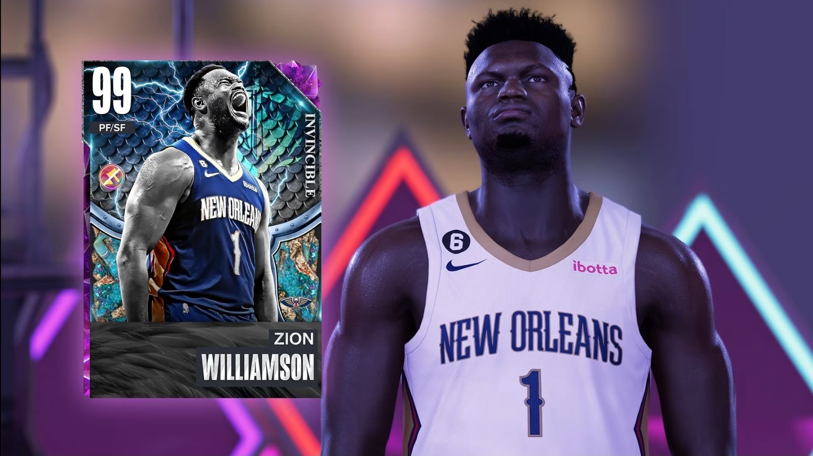 NBA 2K23 Zion Williamson
