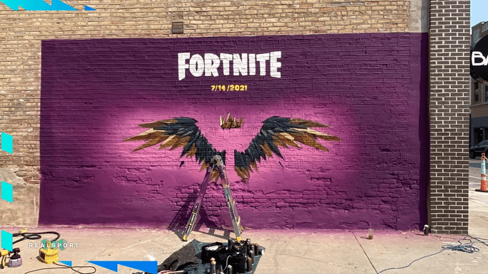 LATEST Mystery Fortnite Mural Hinting At LeBron James Skin? Collaboration Skin, Space Jam 2 Event, Icon Series, Release Date, &amp; More