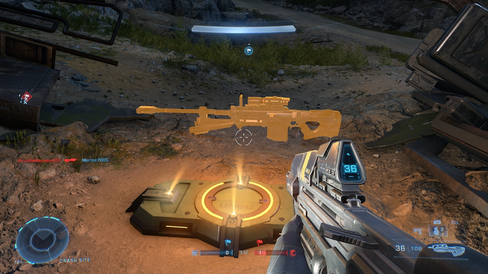 Halo Infinite Equip Battle Rifle