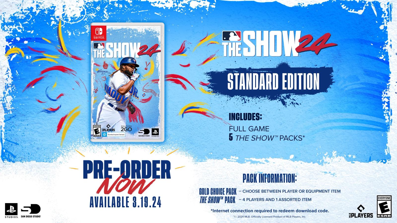 MLB The Show 24 Nintendo Switch cover