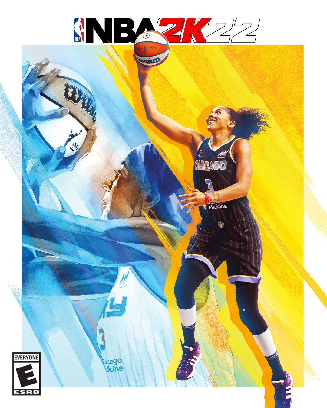 Candace Parker is the first woman cover athlete on an NBA 2K game.