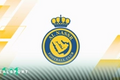 Al-Nassr badge with white and yellow background
