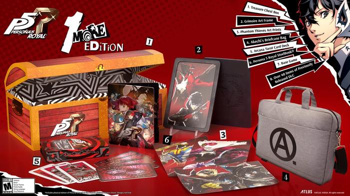 A look at what's included in the Persona 5 Royal 1 more edition