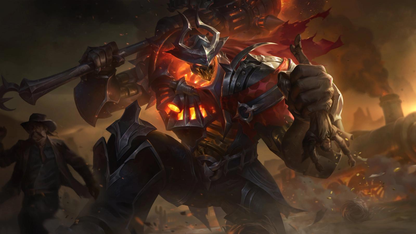New High Noon and Worlds skins hit PBE ahead of LoL 12.9 - High Noon Mordekaiser