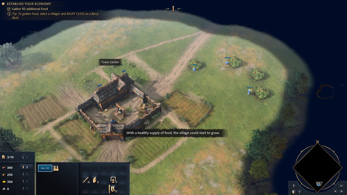 age of empires 4 rotate buildings