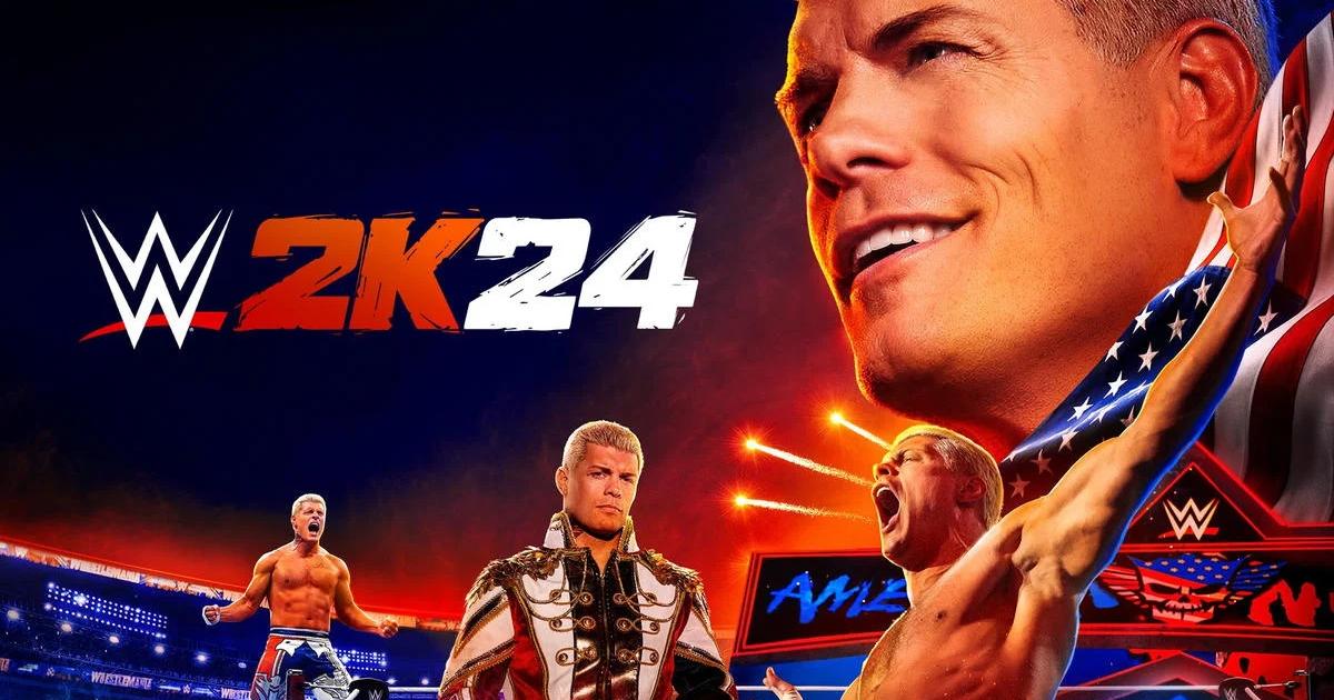 WWE 2K24 Cody Rhodes Cover