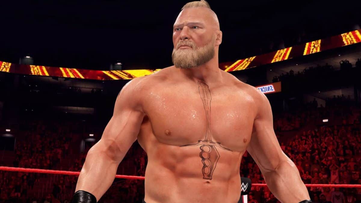 Brock Lesnar in WWE 2K23 