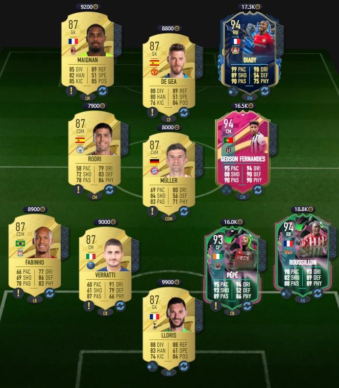 FIFA 23 Jude Bellingham Player Moments SBC - Cheapest solutions