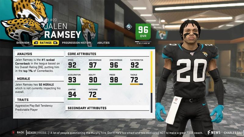 Madden 20 Ratings: All the best cornerbacks (CB) in franchise mode (PS4 &  Xbox One)