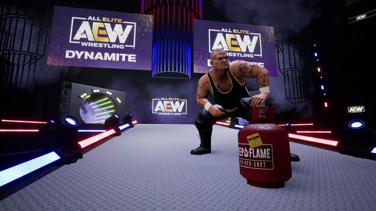 The character in AEW Fight Forever
