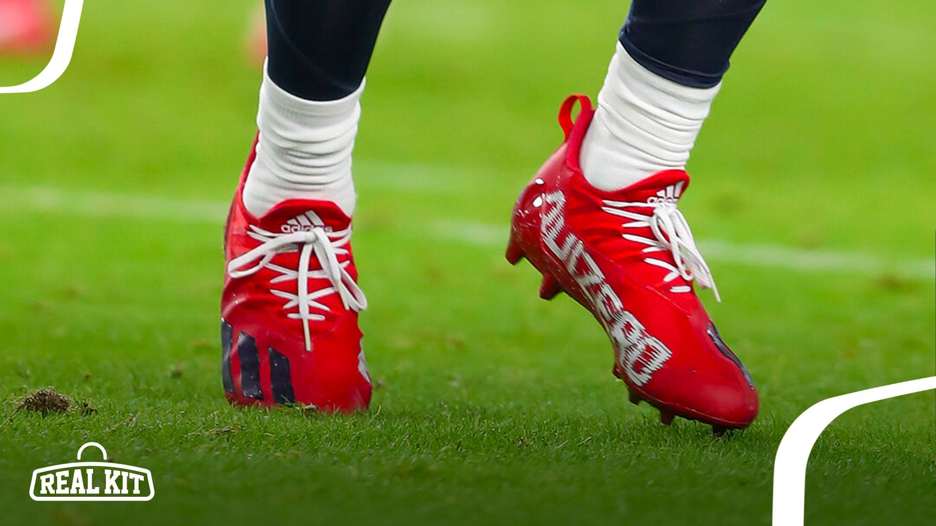 football cleats under