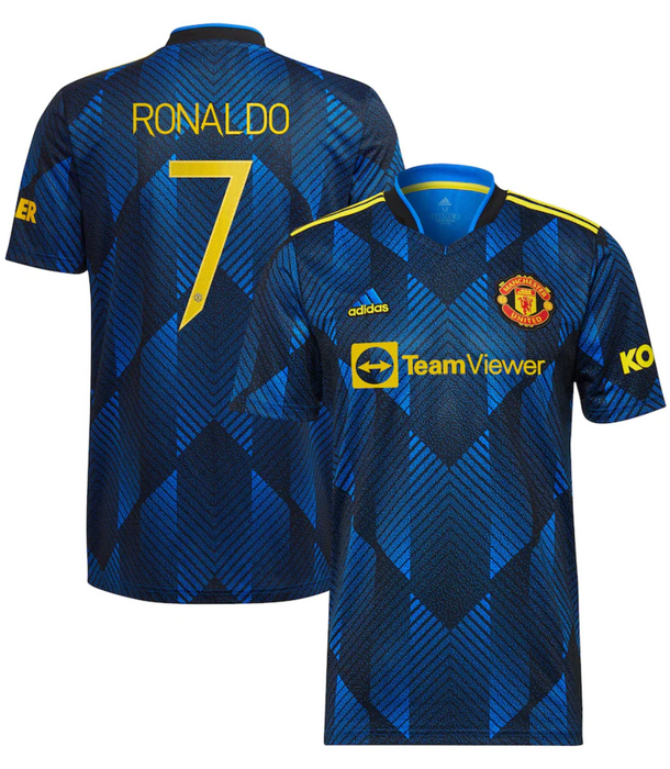 Cristiano Ronaldo's Manchester United third kit shirt replica