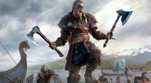 AC Valhalla viking warrior