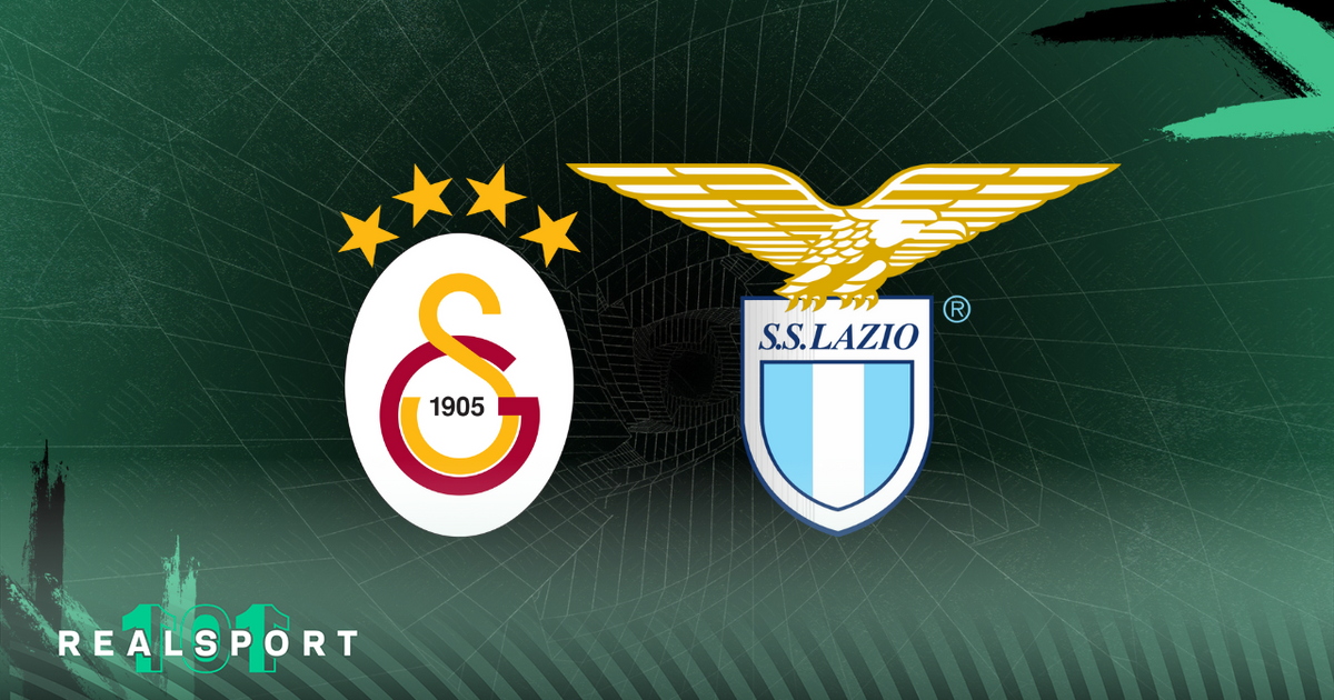 Galatasaray and Lazio badges with green background