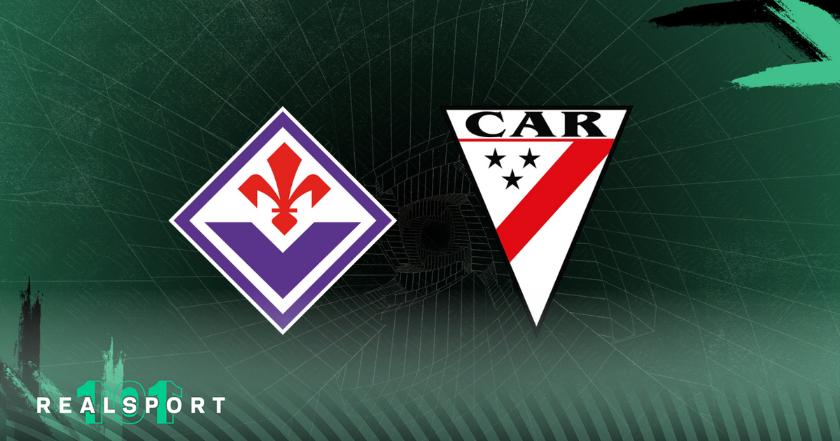 Fiorentina and Always Ready badges with green background