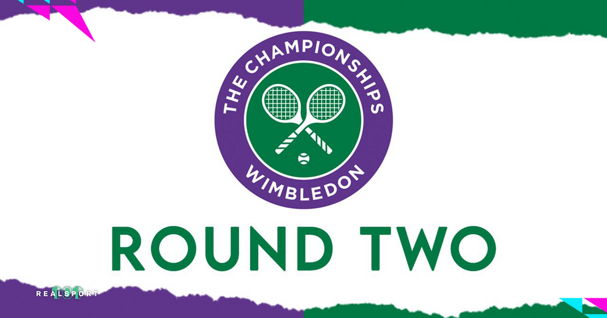 Wimbledon 2022 Logo with Round Two text