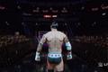 A fan-made CM Punk enters the arena in WWE 2K23