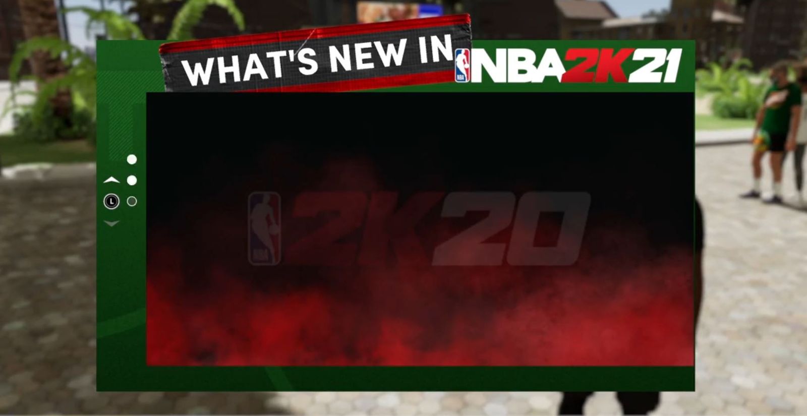 NBA 2K21 next gen NBA 2K20 banner error