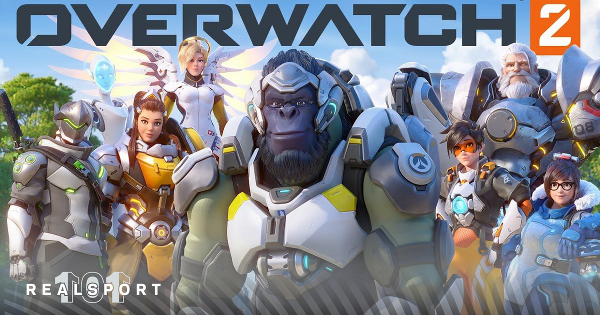 Overwatch 2 Graphic with Heroes