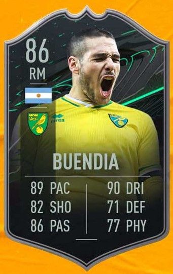 FIFA 21 Emiliano Buendia Card Image