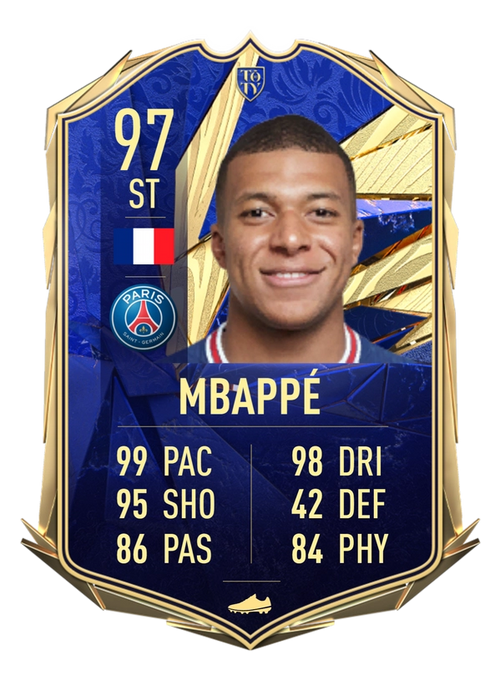 FIFA 22 TOTY Prediction Mbappe