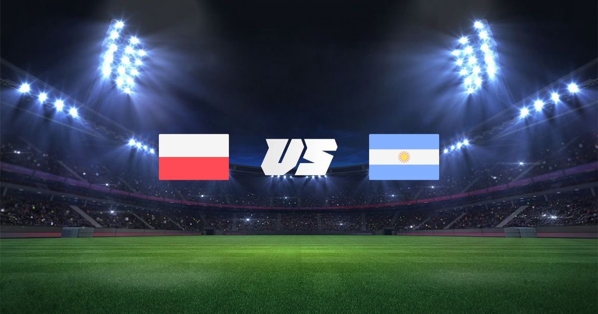 poland vs argentina flags
