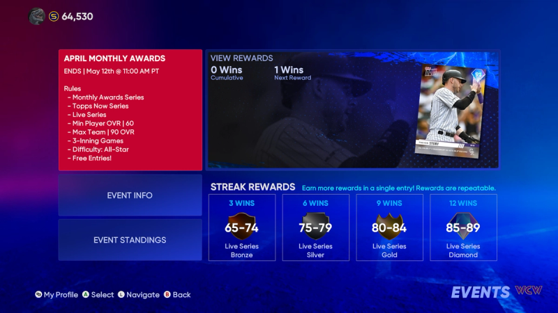 MLB The Show - New Event Today! Keep working towards