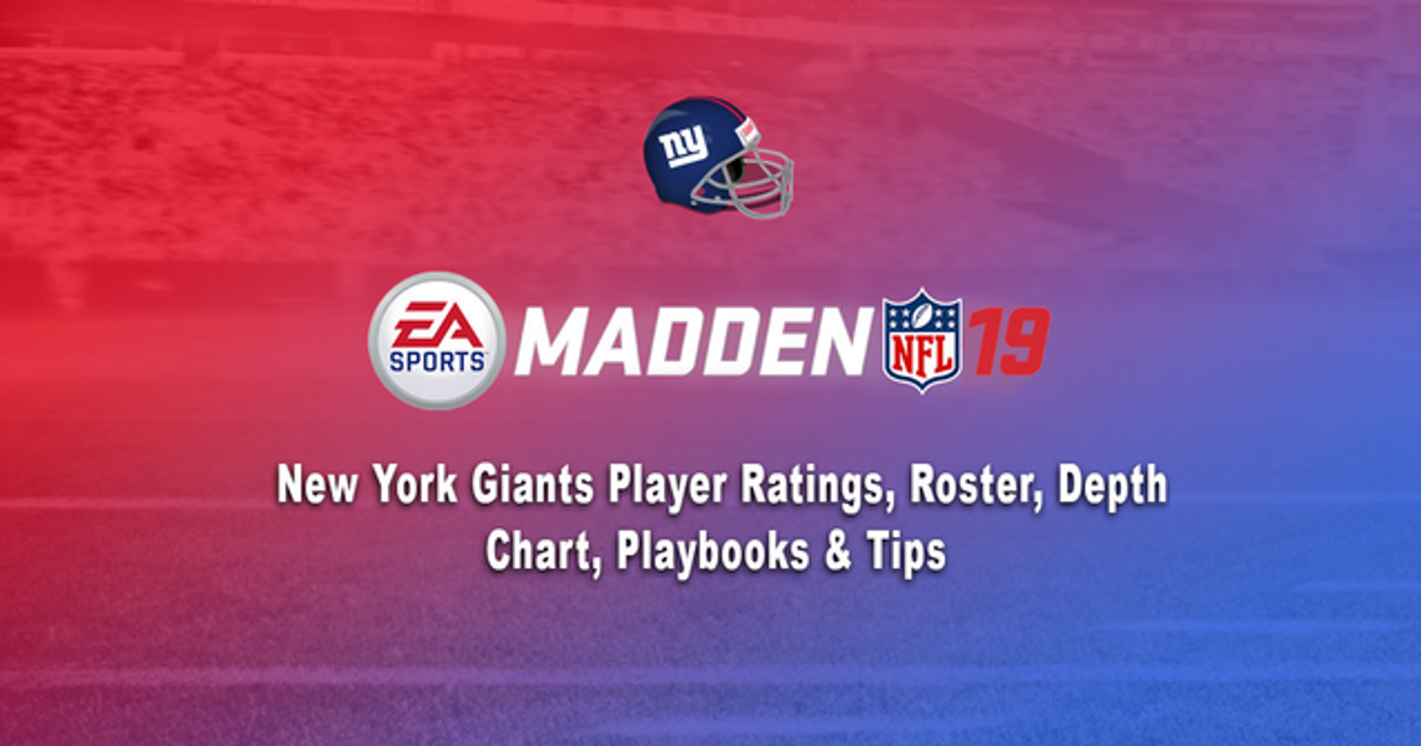 New York Giants Madden 24 Roster