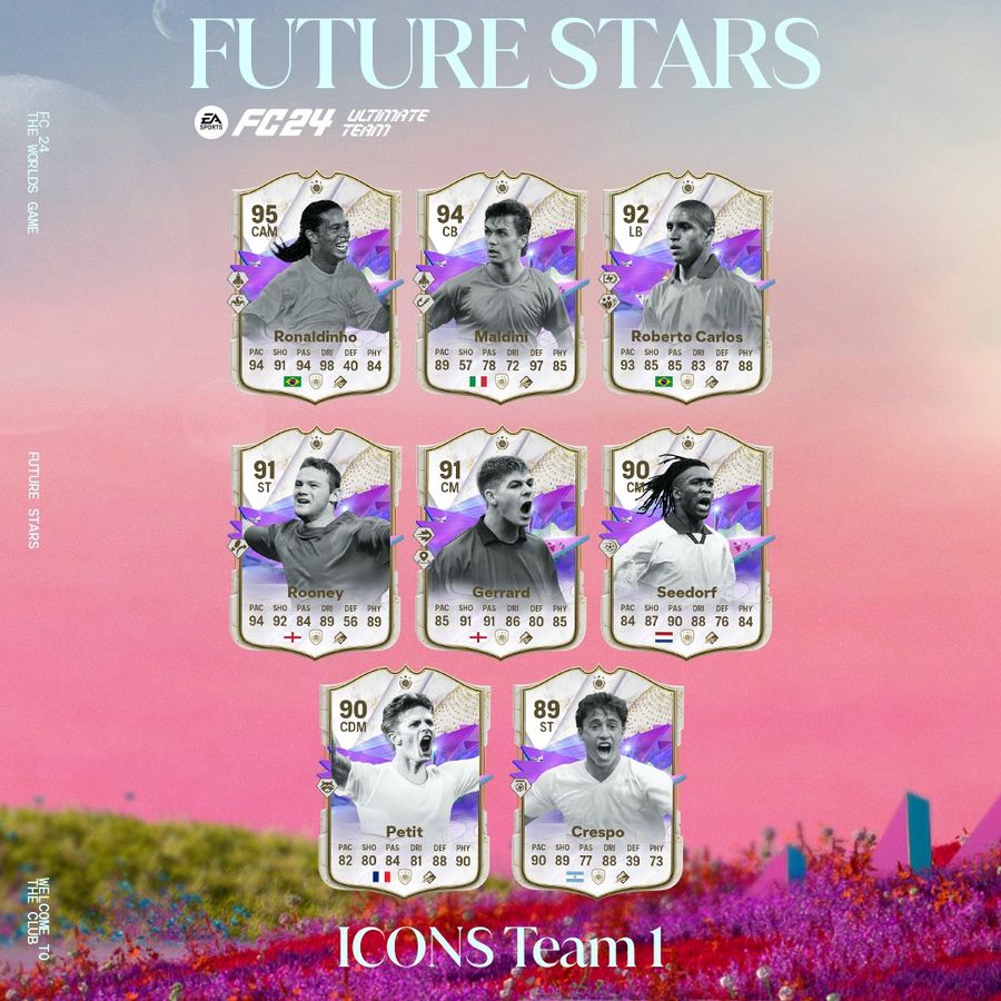 FC 24 Future Stars Icons Team 1
