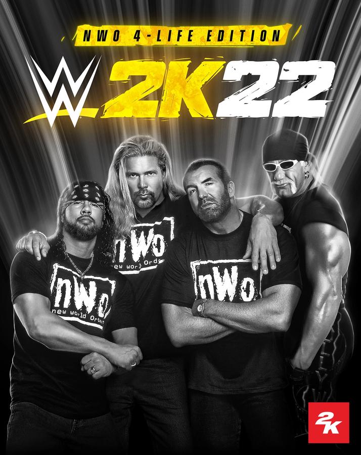 WWE 2K22 nWo 4-Life Edition Cover