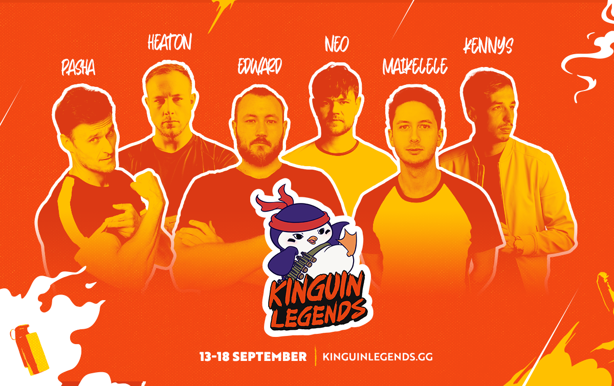 kinguin legends captains lineup