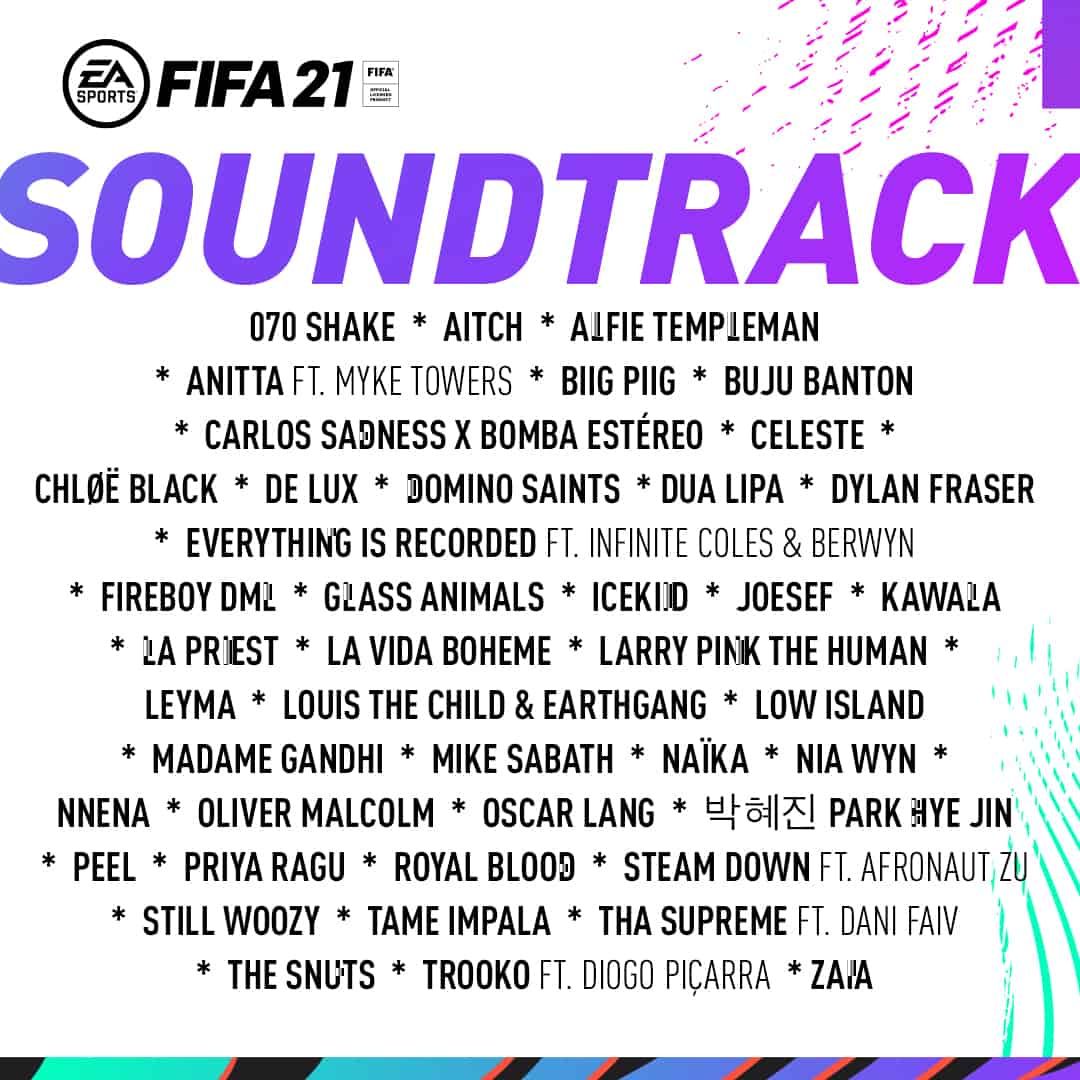 Saweetie, Fireboy DML, Koffee, Rema & Burna Boy enlisted for FIFA 21 VOLTA Soundtrack 1 MUGIBSON