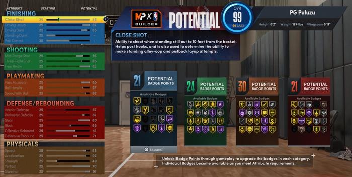 An image of the 2 Way 3 Point Playmaker from NBA 2K22