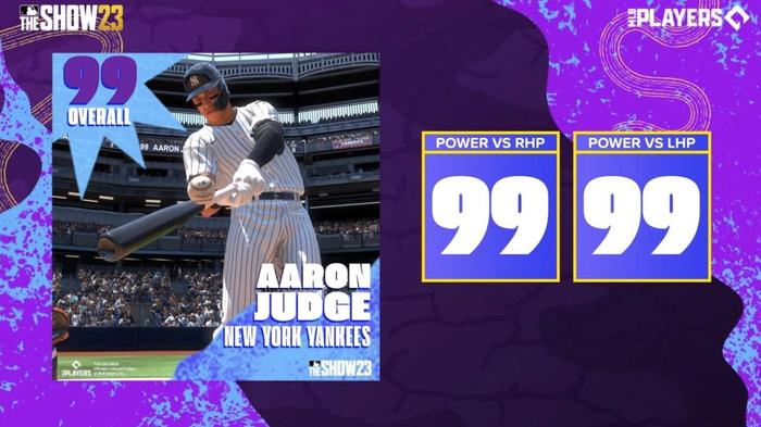 Aaron Judge in MLB The Show 23