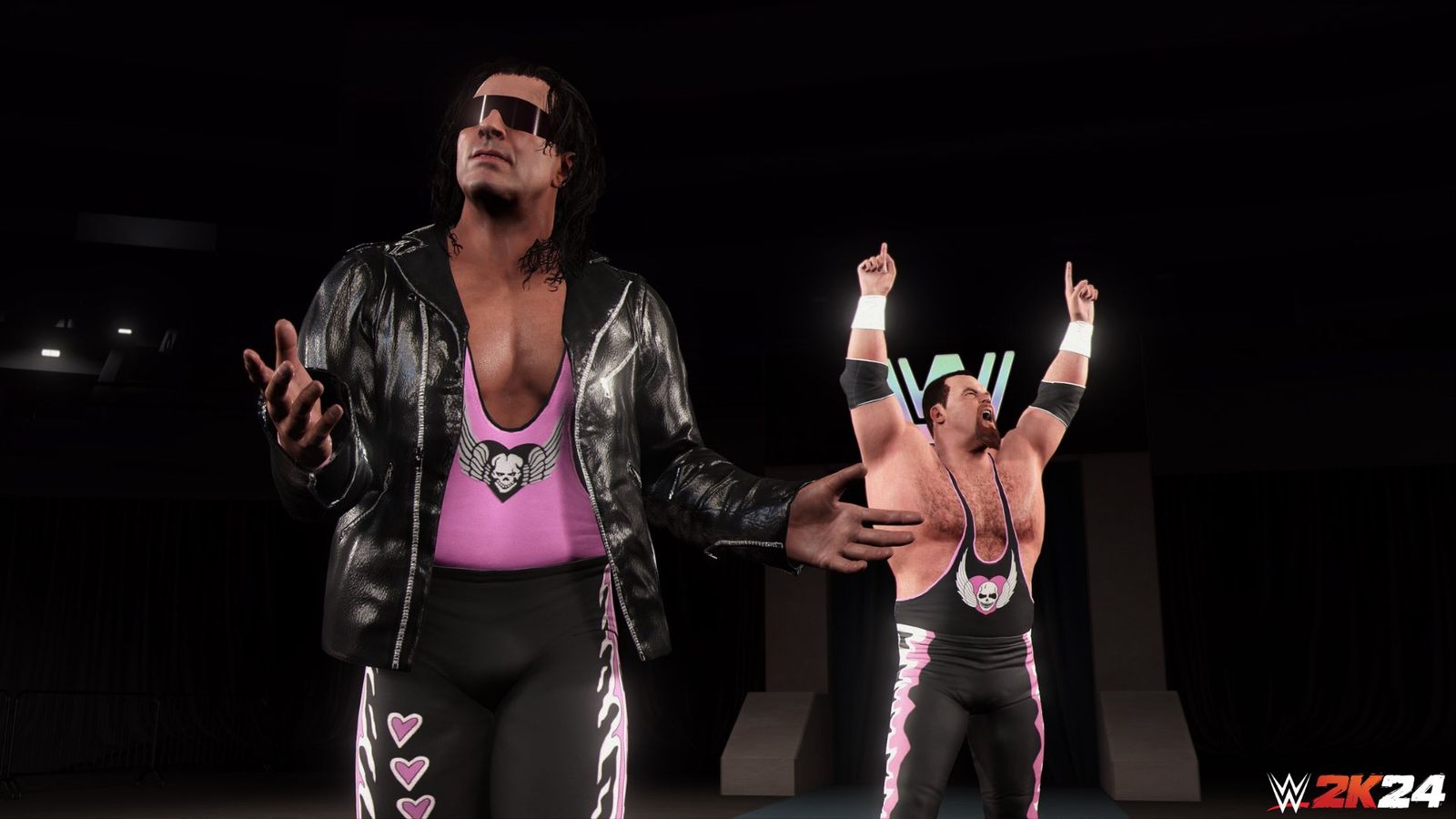 The Hart Foundation in WWE 2K24