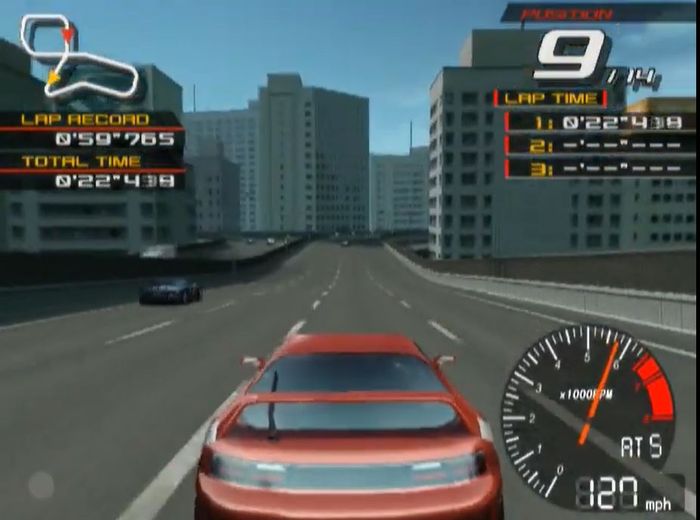 GOOD, BUT NOT THE BEST: While Ridge Racer V was a great game, it wasn't on the level of the PS1 titles