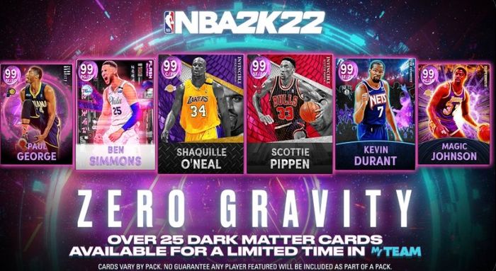 NBA 2K22 MyTEAM Zero Gravity Super Pack