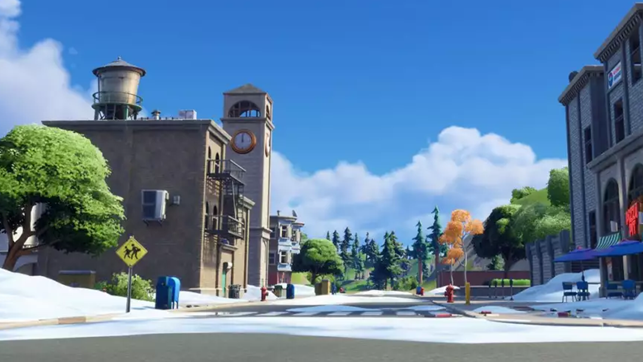 Tilted Towers Location