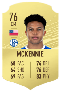 Weston McKennie's attributes according to FIFA 20 [SoFIFA] : r/ussoccer