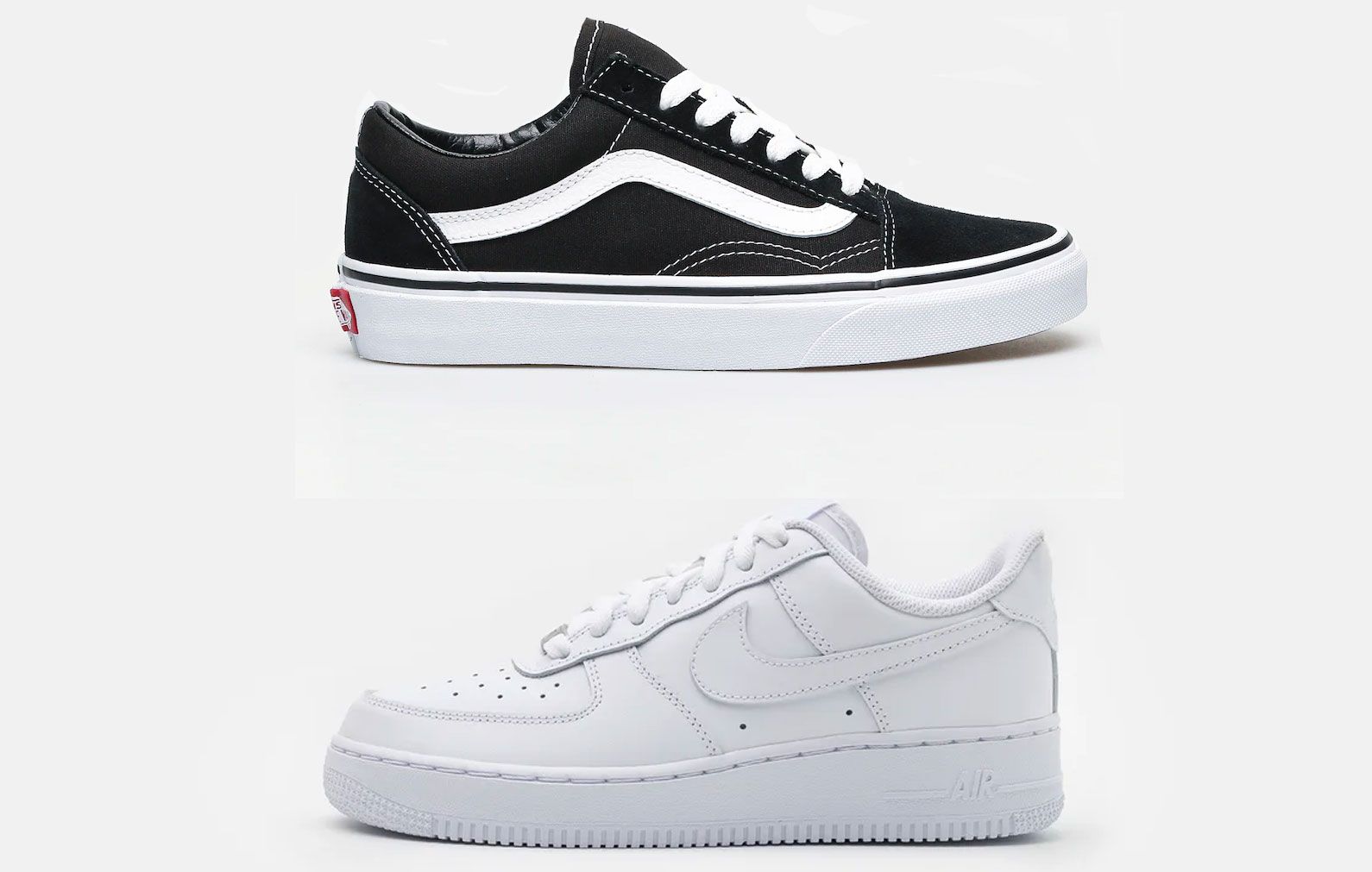 vans to nike shoe size