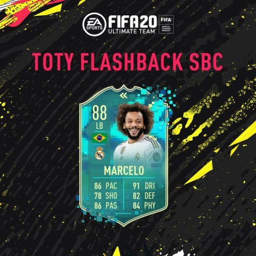 Marcelo's TOTY Flashback 88 OVR card