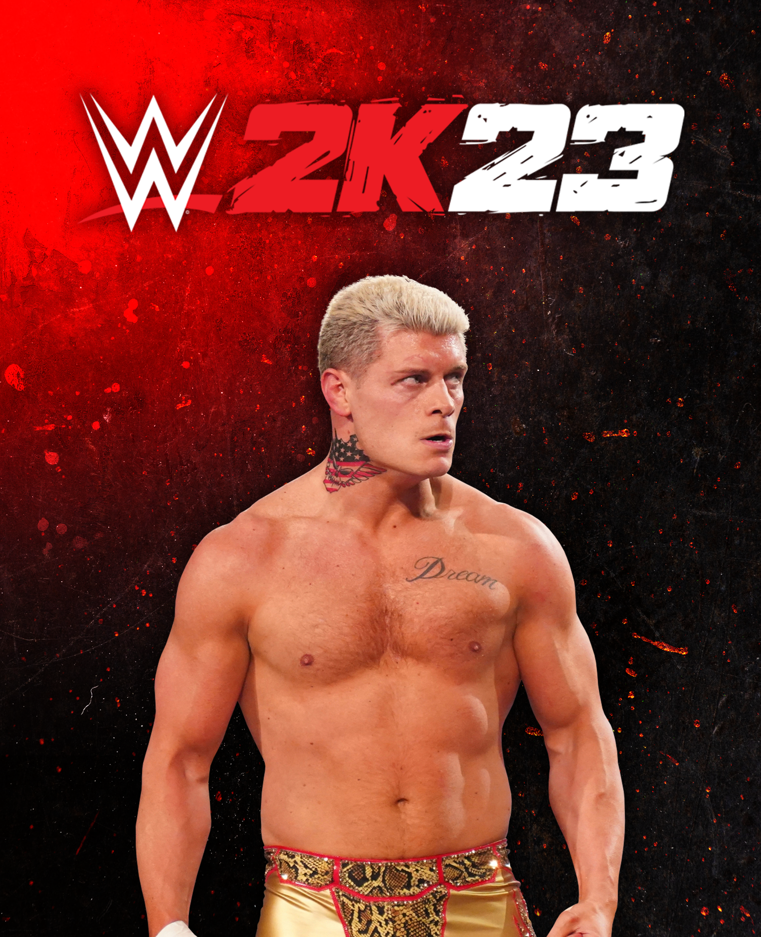WWE 2K23 cover star cody rhodes