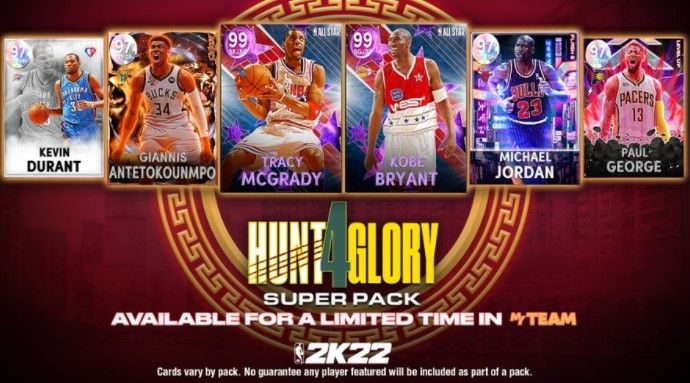 NBA 2K22 MyTEAM Super Packs