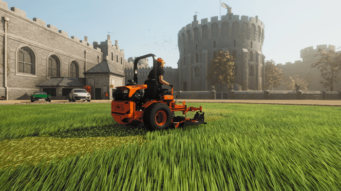 Lawn Mowing Simulator Screenshot