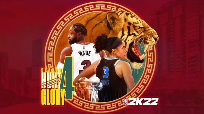 NBA 2K22 Season 4 Hunt 4 Glory logo