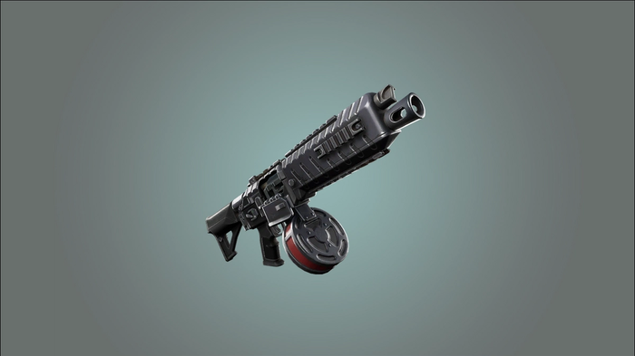 An image of the Drum Shotgun weapon in Fortnite that has been vaulted in Season 3.