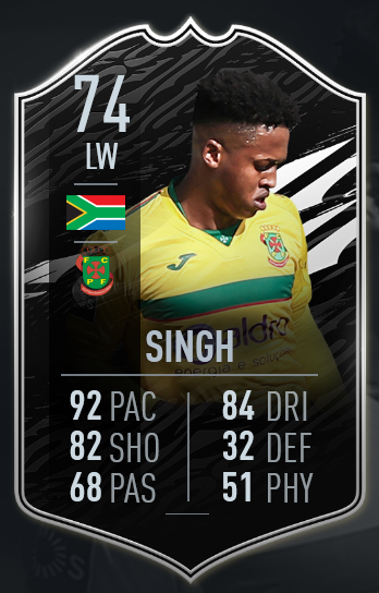 FIFA 21 Luther Singh Card Image