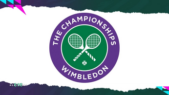 Wimbledon 2022 logo with white background