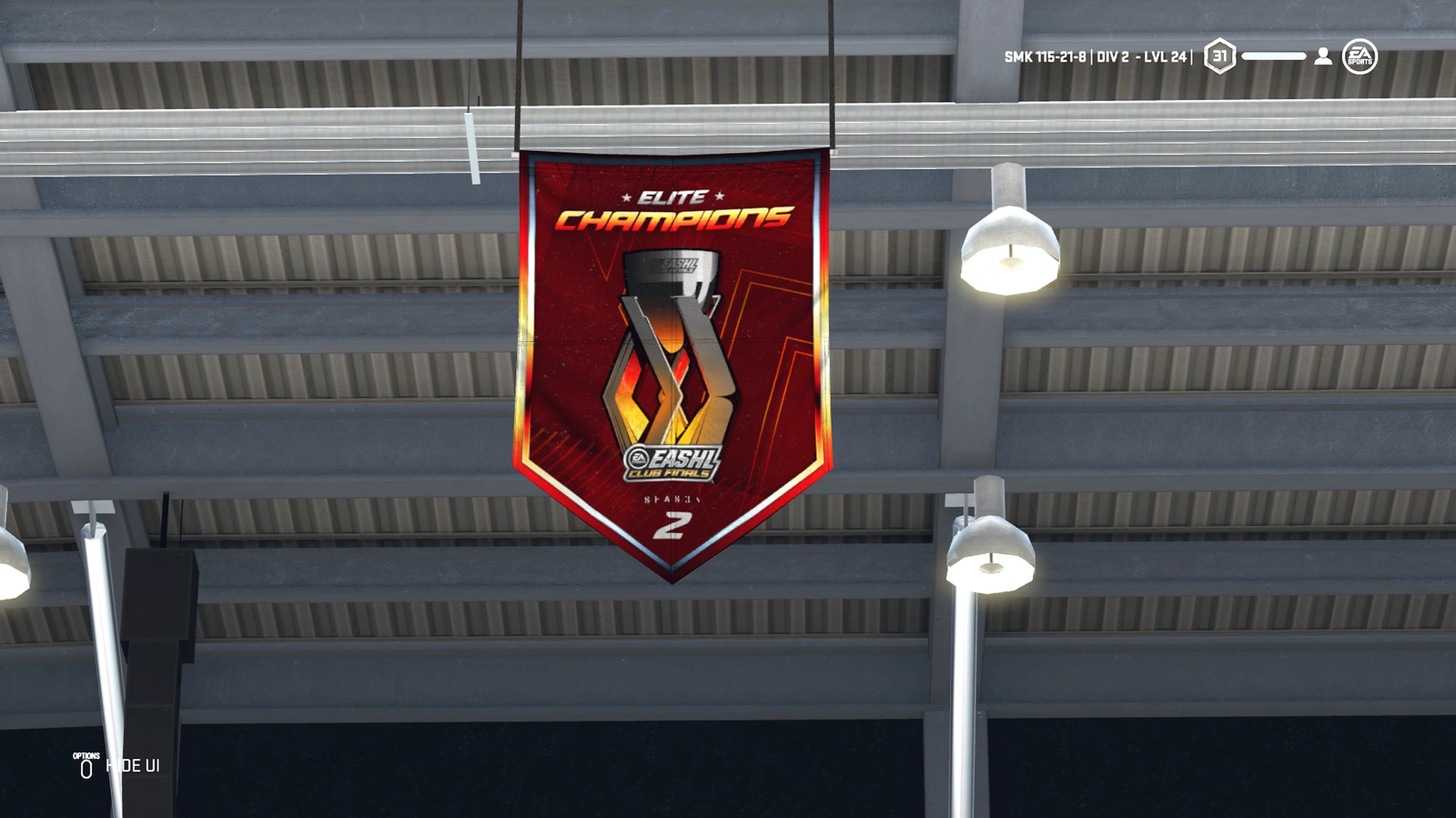 NHL 21 World of Chel Cup Club Final Banner